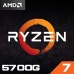 Computador Diseño Gráfico AMD Ryzen 7 5700G Graficos Radeon Vega 8 DDR4 16GB 2X8 3000MHZ SSD 480GB