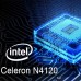 Computador Portátil HP 14-DQ0517LA Intel Celeron N4120 DDR4-8GB SSD 256GB LED 14" Negro