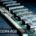 Computador Todo En Uno HP 205 G8 AMD Ryzen 5 5500U Gráficos Radeon Vega 7 DDR4-8GB SSD 256GB LED 23.8" Negro