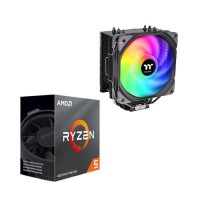Combo Procesador AMD Ryzen 5 5600g Disipador CPU Thermaltake UX200se ARGB Lighting