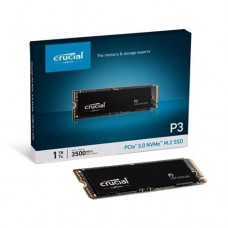 Disco Duro Interno Crucial P3 1TB SSD Estado Solido 80mm M.2 PCIe