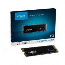 Disco Duro Interno Crucial P3 2TB SSD Estado Solido 80mm M.2 PCIe
