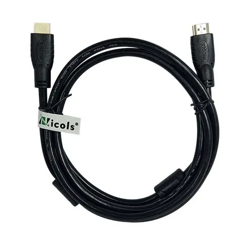 Cable HDMI Standard Encauchetado 4K V2.0 1.8Mts
