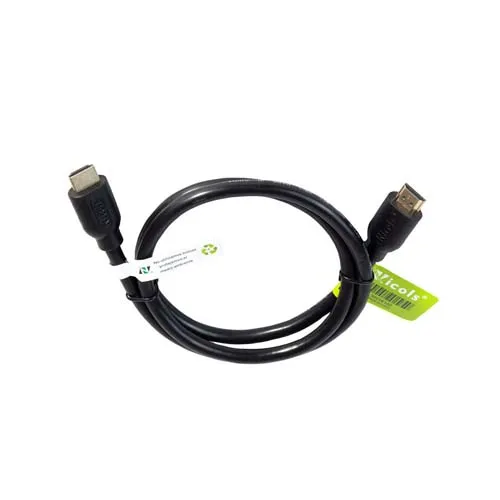 Cable HDMI Standard Encauchetado V1.4 0.5Mts