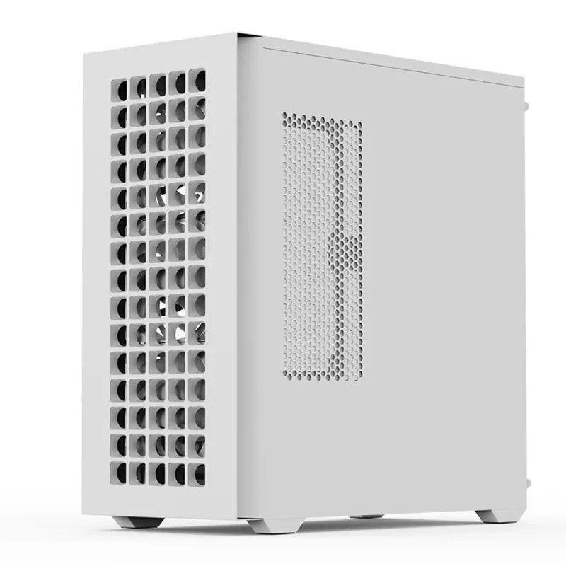Caja ATX Aerocool D502A Mid Tower Blanco