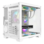 Caja ATX ICEBERG Crystal Wave M Mid Tower Blanco