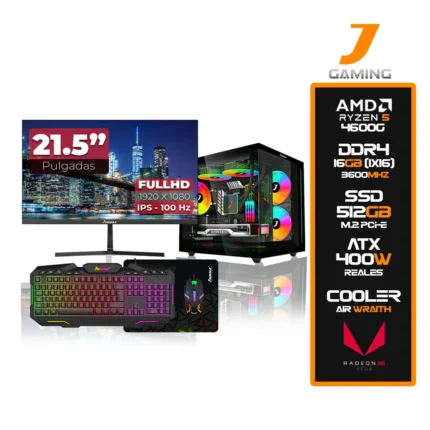 Computador Gamer AMD Ryzen 5 4655G
