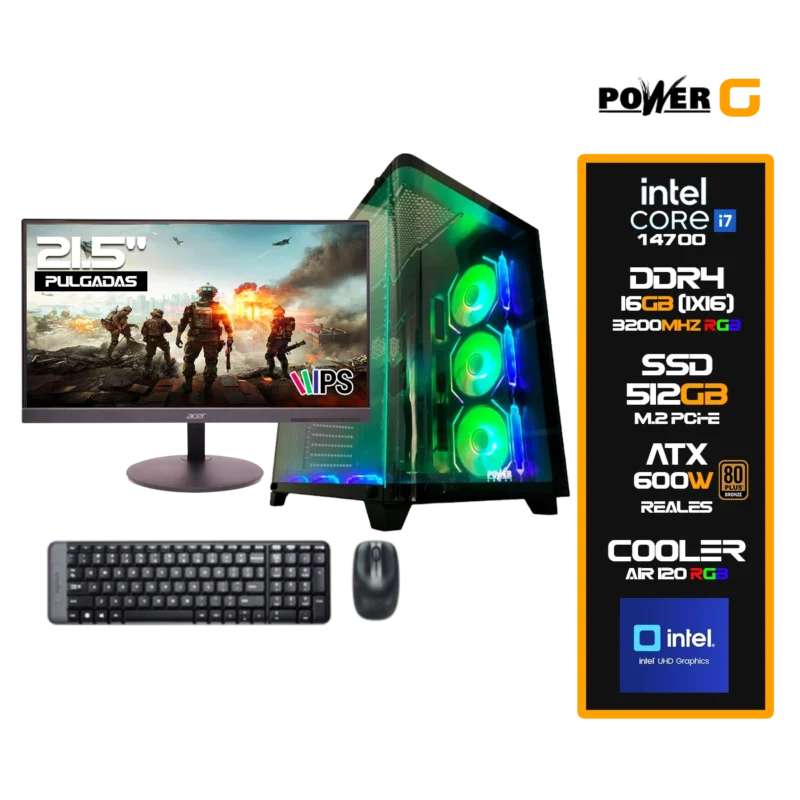 Computador Gamer Intel Core i7-14700