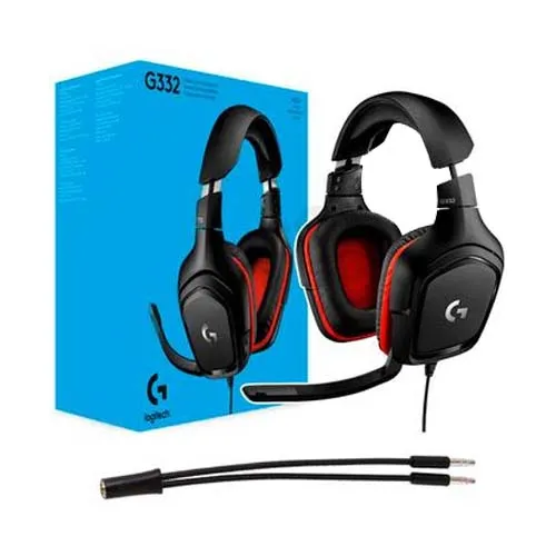 Diadema Logitech G332 Negro Jack 3.5mm