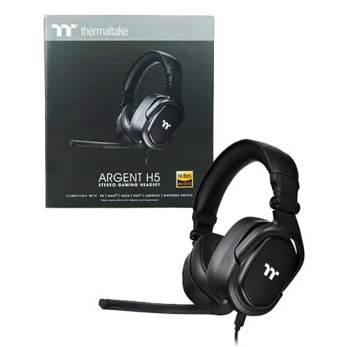 Diadema Thermaltake ARGENT H5 Negro Jack 3.5mm