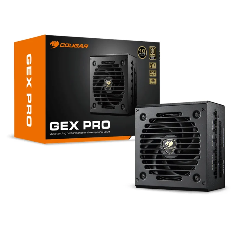 Fuente de Poder COUGAR GEX PRO 80 Plus Gold ATX 850W