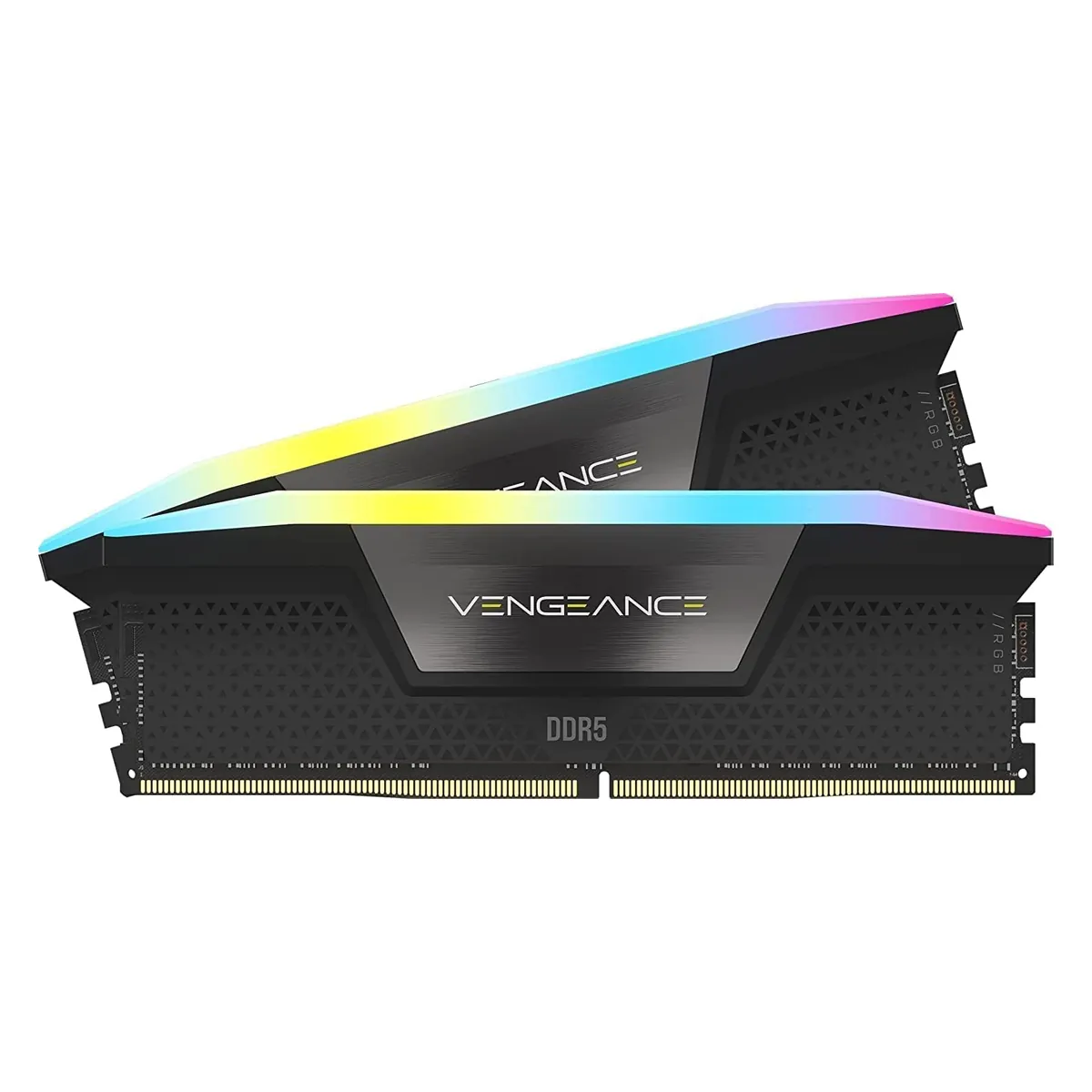 Consiga Memoria RAM Corsair VENGEANCE RGB 64GB KIT 2X32 DDR5 PC5-48000-6000Mhz Calidad superior al precio más accesible Memoria RAM Corsair VENGEANCE RGB 64GB KIT 2X32 DDR5 PC5-48000-6000Mhz