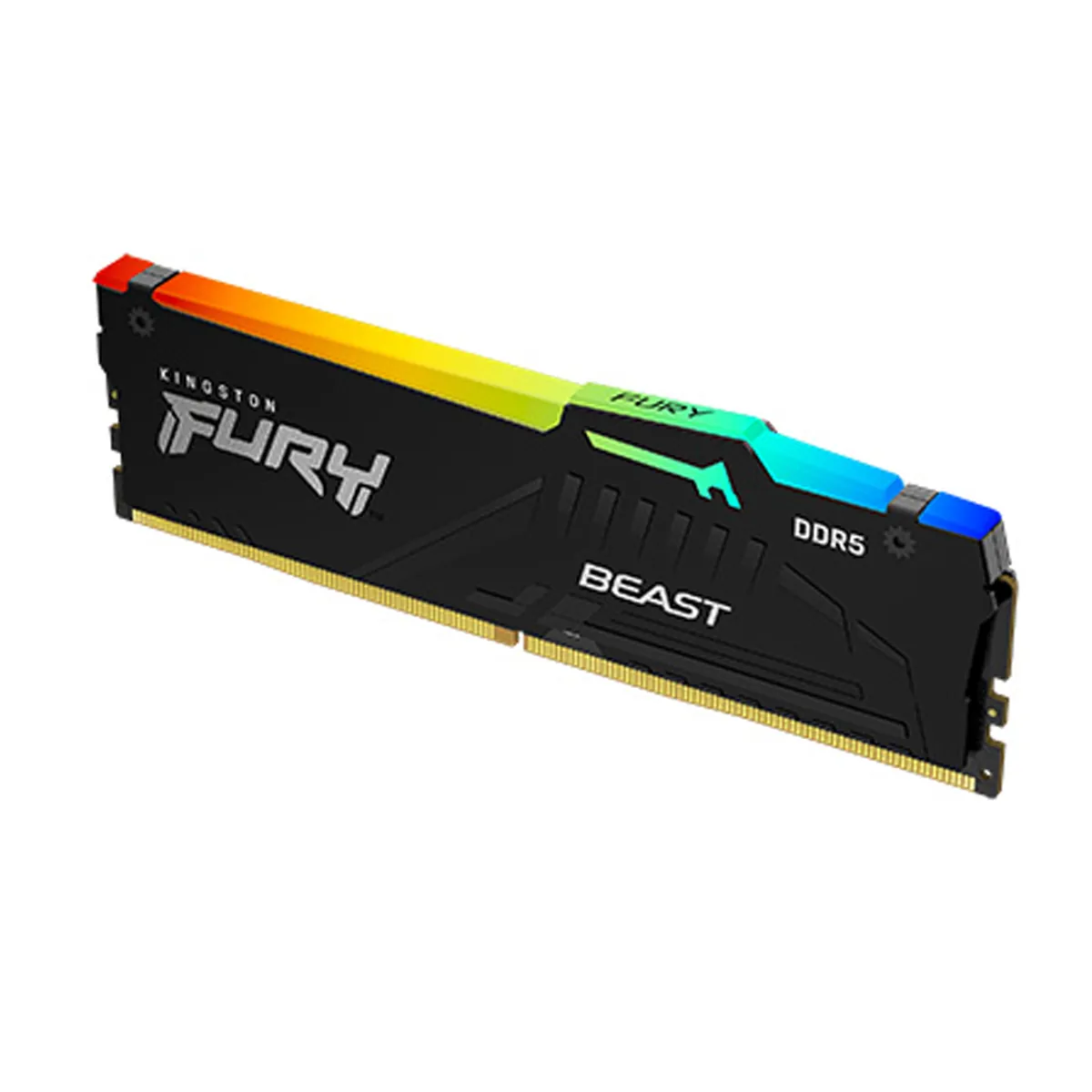 Obtenga Memoria RAM Kingston FURY Beast RGB 32GB DDR5 PC5-44800-5600Mhz Inigualable calidad al menor precio Memoria RAM Kingston FURY Beast RGB 32GB DDR5 PC5-44800-5600Mhz