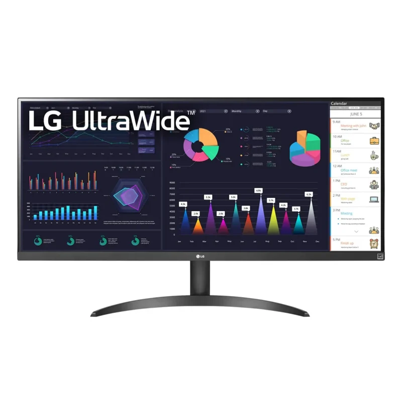 Monitor LG 34WQ500-B ULTRAWIDE FULL HD 34"