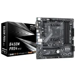 Vista frontal ASRock B450M Pro4 R2.0 AM4