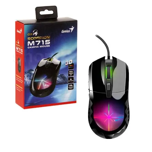 Mouse Genius SCORPION M715 USB Negro