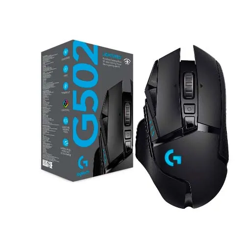 Mouse Logitech G502 Wireless Negro