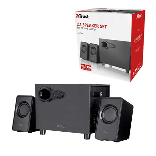 Parlante Trust Avora USB y Jack 3.5mm