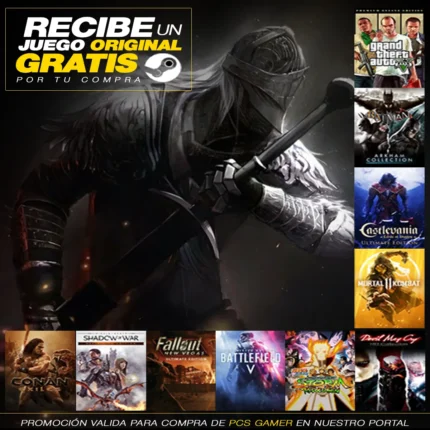 Se muestran algunos juegos que pueden reclamar por la compra