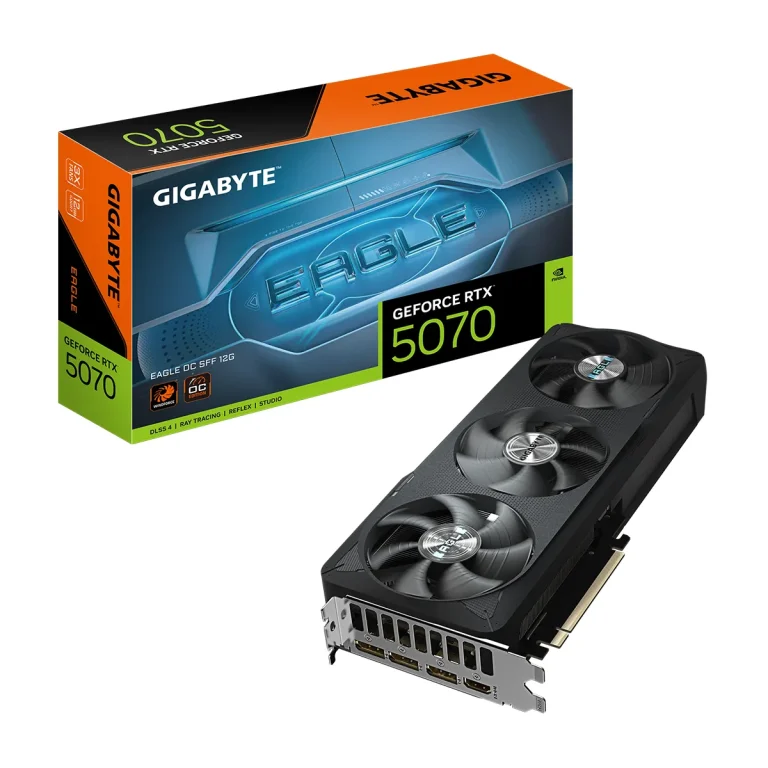 Tarjeta de Video Gigabyte RTX 5070 EAGLE OC SFF 12G GDDR7 12GB NVIDIA