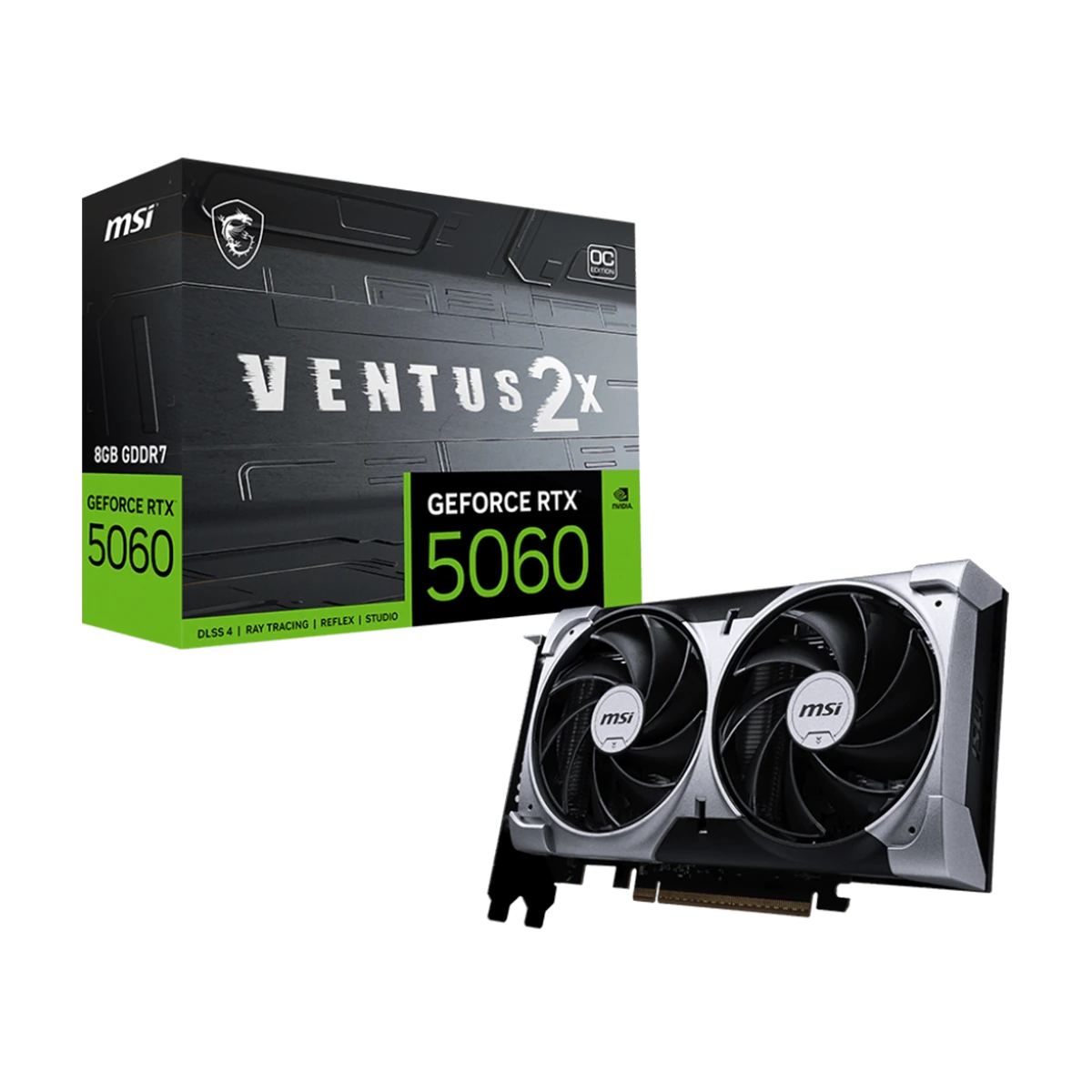 tarjeta-de-video-msi-rtx-5060-8g-ventus-2x-oc-gddr7-8gb-nvidia-foto-1 Tarjeta de Video MSI RTX 5060 8G VENTUS 2X OC GDDR7 8GB NVIDIA - Image 1