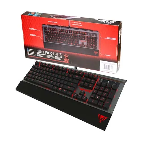 Teclado Patriot Viper V730 LED MECHANICAL USB Negro